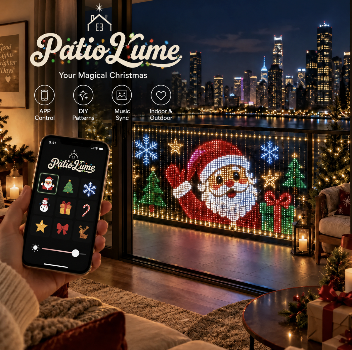 PatioLume™ Balcony Lights